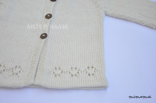 Baby alpaca baby jacket