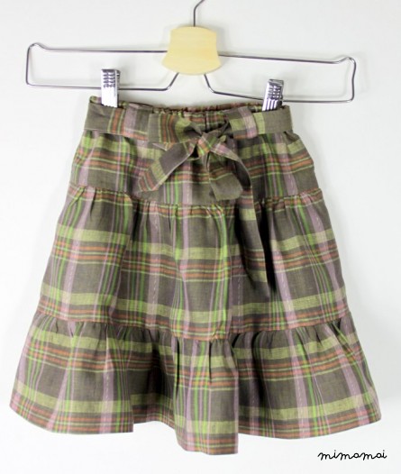 Gypsy linen skirt