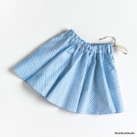 Felicita Plate Skirt sky blue