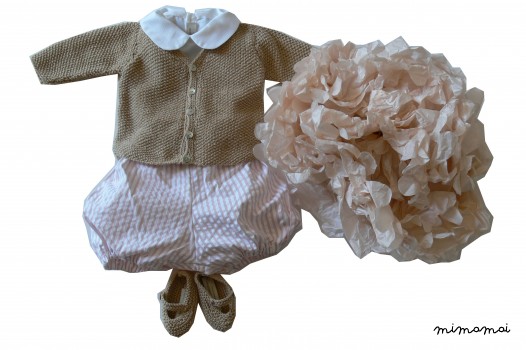 Look Baby Girl Stripes + Flower