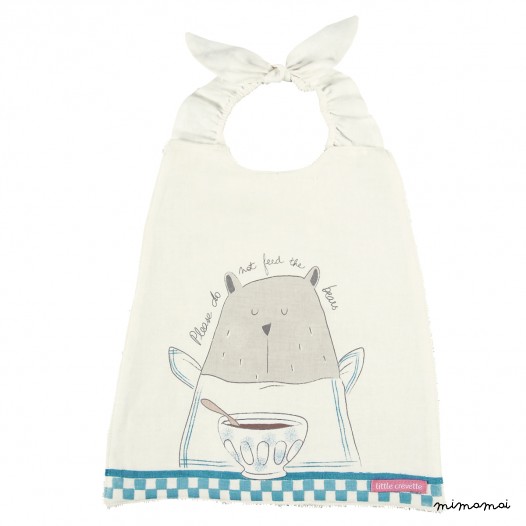 Large elasticated bib Bernard