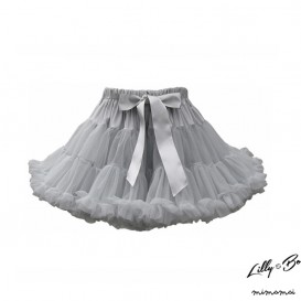 Adult Festival Petti Skirt ~ Silver