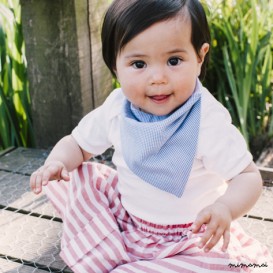 Baby Skirt red stripy