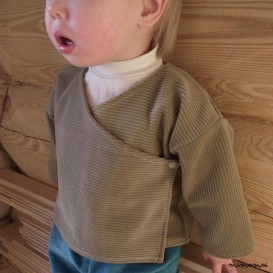 Natural bolero jacket