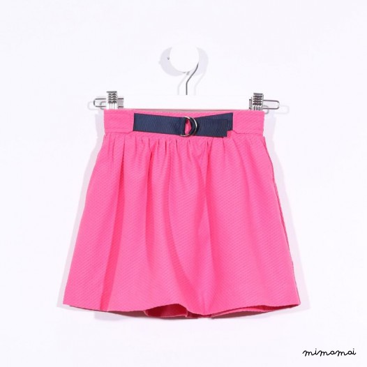 Pull-up Skirt pink