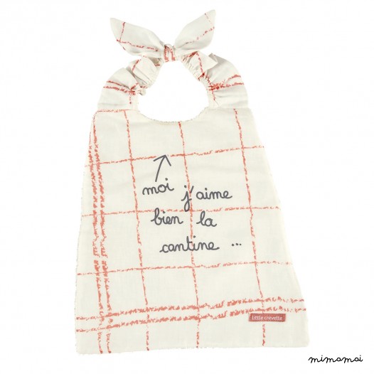 Large elasticated bib cantine