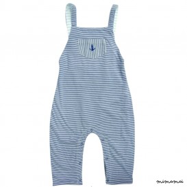 Striped Jersey Dungarees
