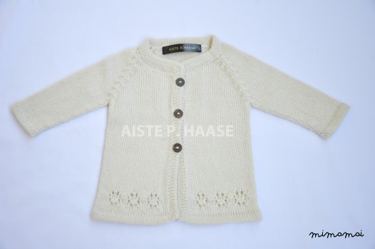 Baby alpaca baby jacket