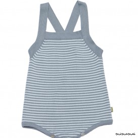 Gladys Bodysuit Teal Stripe