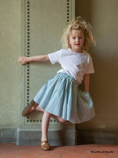 Faldina Pleated Skirt forest green