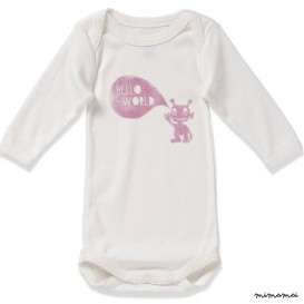 Longsleeve Bodysuit HELLO WORLD GIRLS