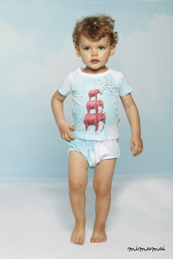 Juniper Nappy Cover Aqua