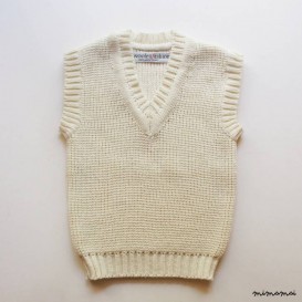 Babies/Children's merino wool knitted Vest/toddlers/gilet/sweater/tank top