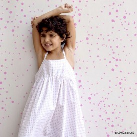 Pink flower dress