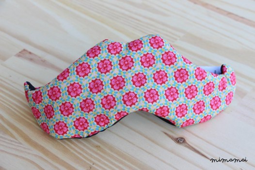 Masque de nuit &ndash; Fleurs roses