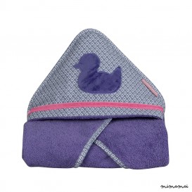 Hooded towel baby duck