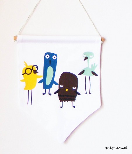Wall Banner angry birds