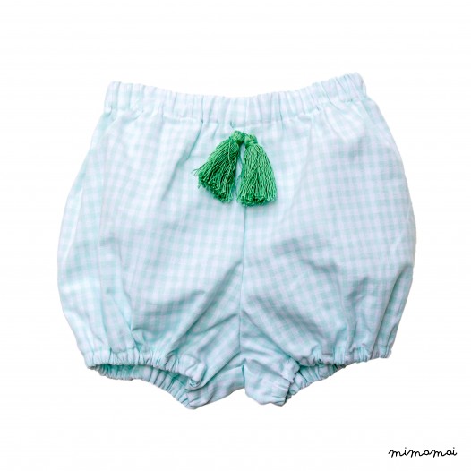 Summer Bloomers | Mint Plaid