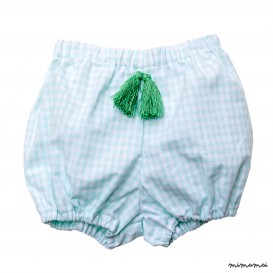 Summer Bloomers | Mint Plaid