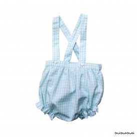 Summer Shorts | Mint Plaid