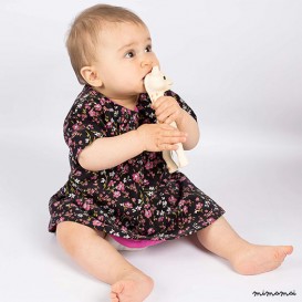 Robe B&eacute;b&eacute; fille velours Elena