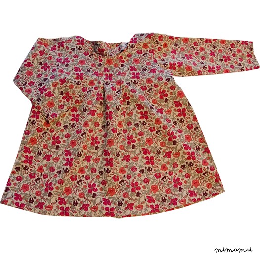 Robe B&eacute;b&eacute; fille liberty Bettina