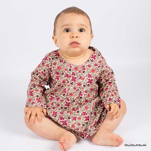 Robe B&eacute;b&eacute; fille liberty Bettina