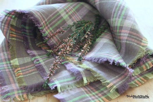 Heather Irish linen
