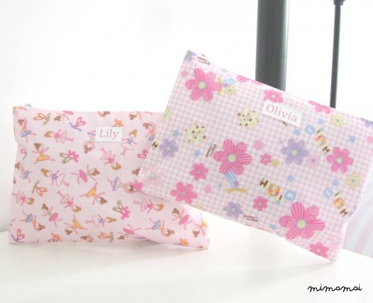 Girls Personalised Overnight Wash Bag