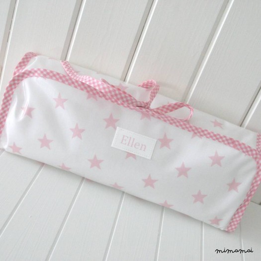 Personalised Baby Oilcloth Changing Mat