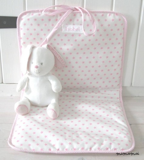 Personalised Changing Bag And Mat Gift Set