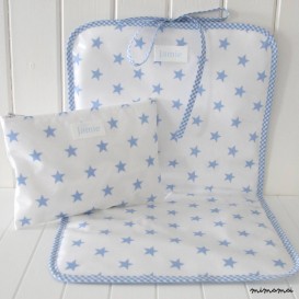 Personalised Changing Bag And Mat Gift Set