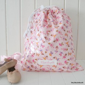 Personalised Drawstring Ballet Bag