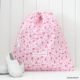 Personalised Oilcloth School Kit Bag