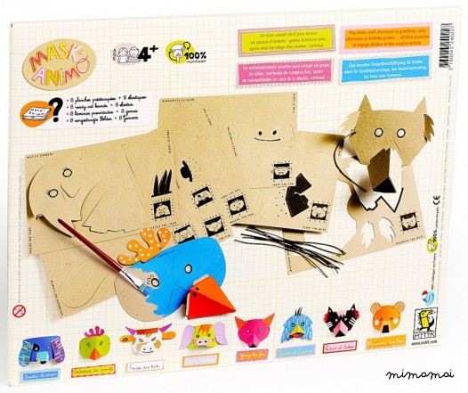 Animal Masks Craft Set