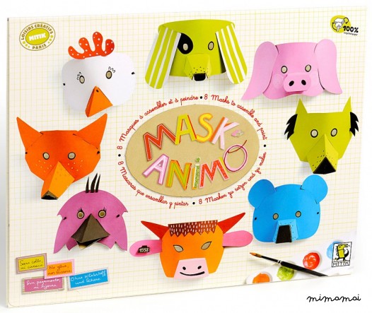 Animal Masks Craft Set