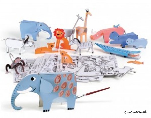Wild Animals Craft Set