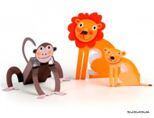 Wild Animals Craft Set