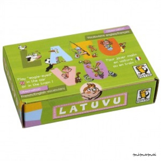 Latuvu Travel Observation card game
