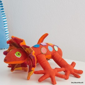 Fill-neck Lizard Soft Toy
