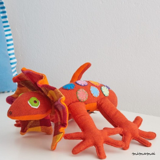 Fill-neck Lizard Soft Toy