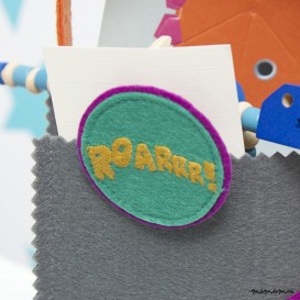 Dinosaur 'Roarrr' Felt Badge