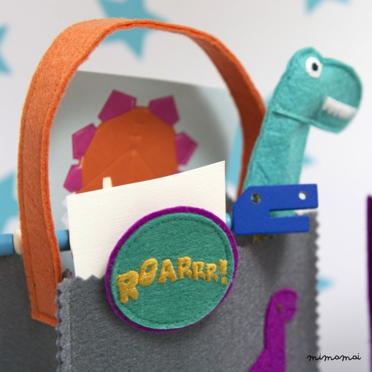 Dinosaur 'Roarrr' Felt Badge