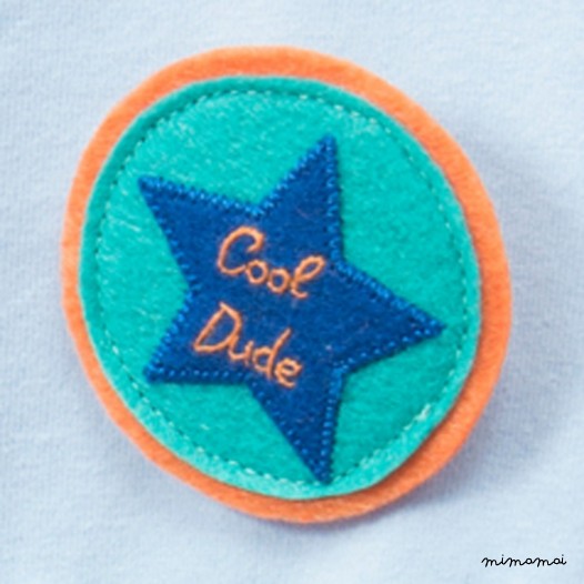 Felt Party Badge