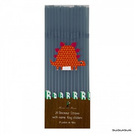 Dinosaur Drinking Straws