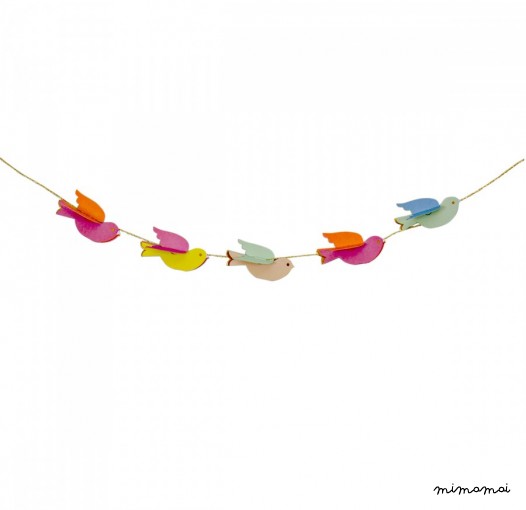 Pretty Birdies Mini Garland