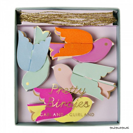 Pretty Birdies Mini Garland