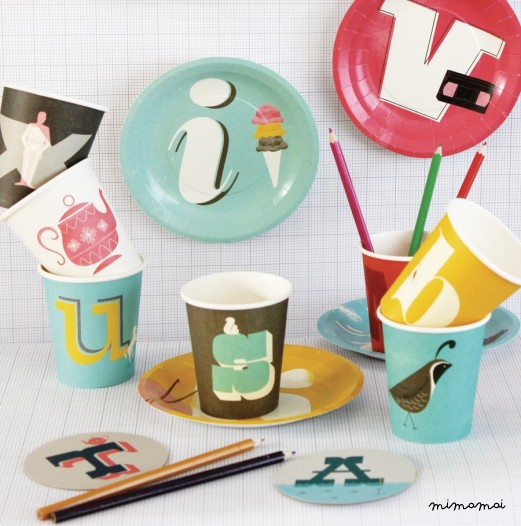 A-Z Paper Plates