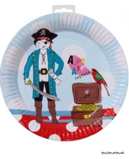 Pirate Party Plates