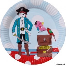 Pirate Party Plates
